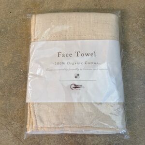 Organic Cotton Face Towel